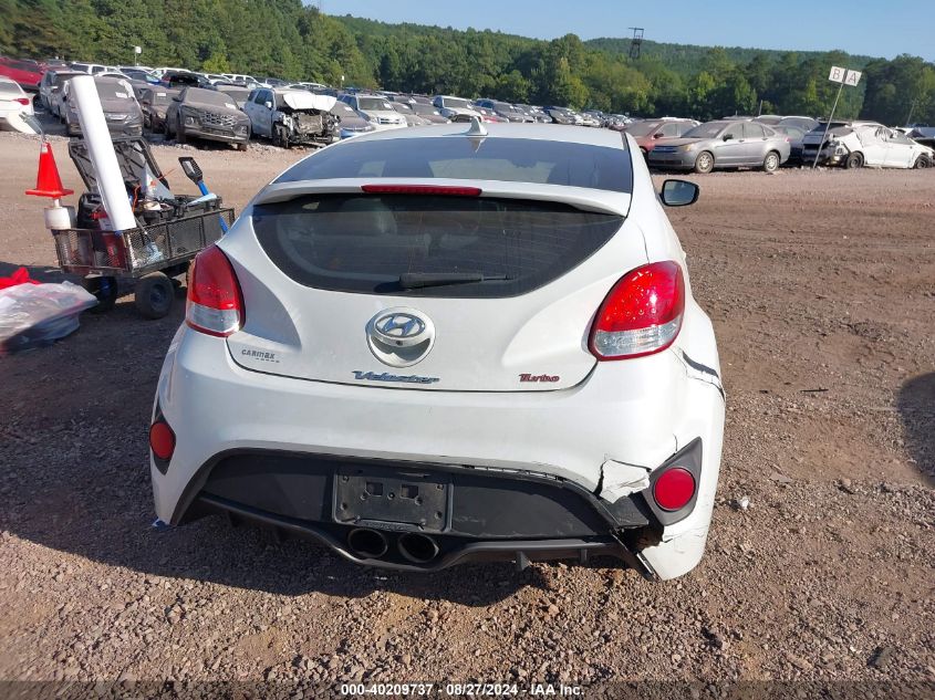 2016 Hyundai Veloster Turbo VIN: KMHTC6AE7GU287014 Lot: 40209737