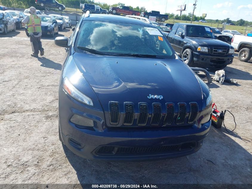 2015 Jeep Cherokee Sport VIN: 1C4PJLAB5FW657945 Lot: 40209738