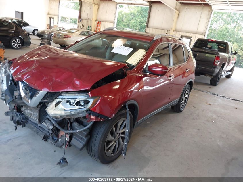 5N1AT2MT4FC852849 2015 NISSAN ROGUE - Image 2