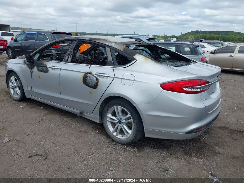 2018 FORD FUSION SE - 3FA6P0HD3JR270134