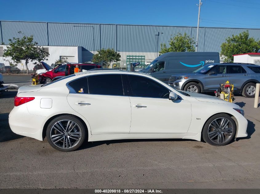 2017 Infiniti Q50 3.0T Sport VIN: JN1EV7AP2HM743150 Lot: 40209818