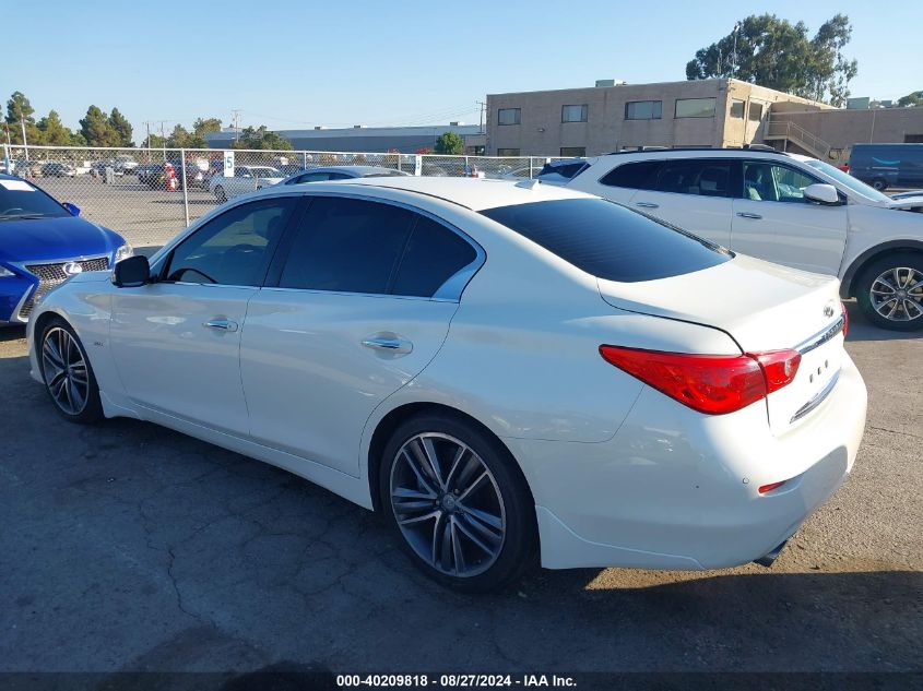 2017 Infiniti Q50 3.0T Sport VIN: JN1EV7AP2HM743150 Lot: 40209818