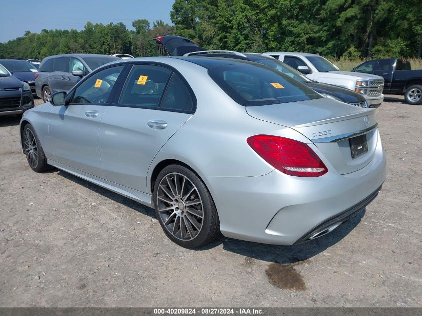 VIN 55SWF4JB9GU157262 2016 Mercedes-Benz C 300, Lux... no.3