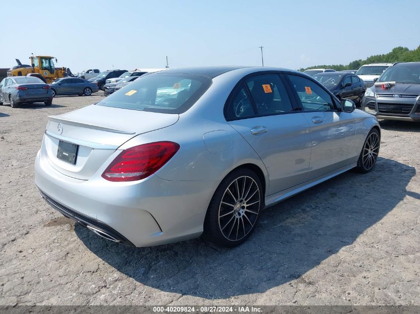 VIN 55SWF4JB9GU157262 2016 Mercedes-Benz C 300, Lux... no.4