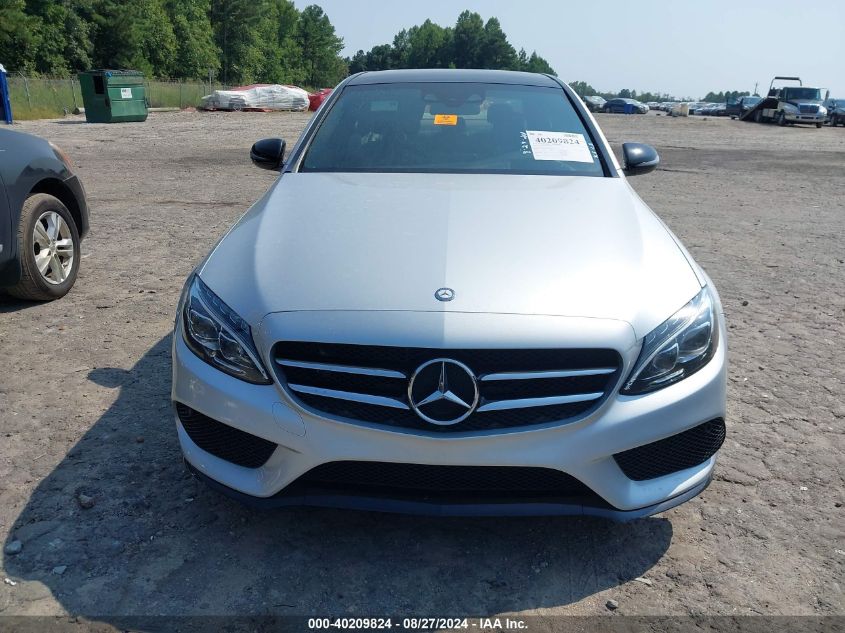 2016 Mercedes-Benz C 300 Luxury/Sport VIN: 55SWF4JB9GU157262 Lot: 40209824