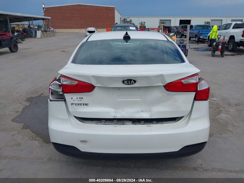 2015 Kia Forte Lx VIN: KNAFX4A60F5258110 Lot: 40209884