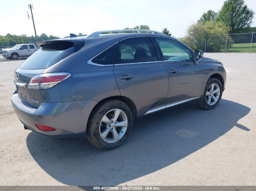 VIN 2T2BK1BA9EC232233 2014 Lexus RX, 350 no.4