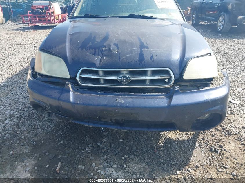 2005 Subaru Baja Sport VIN: 4S4BT62C157101939 Lot: 40209951