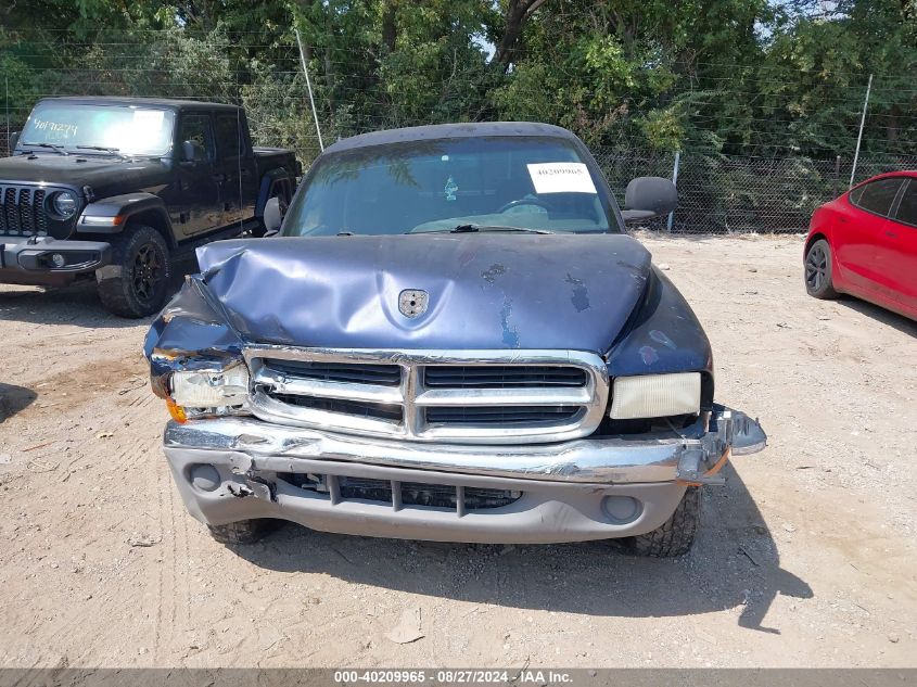 2000 Dodge Dakota Slt/Sport VIN: 1B7GL22N5YS589427 Lot: 40209965