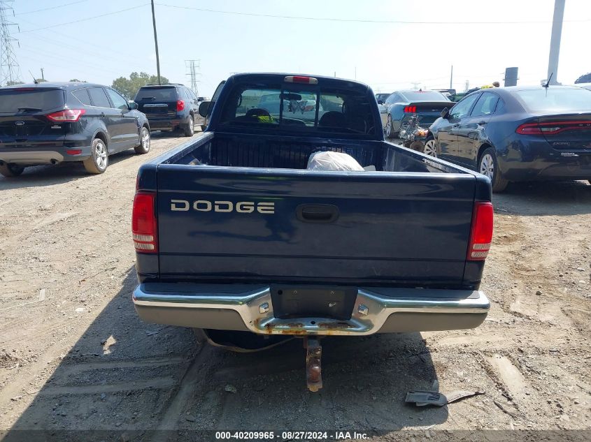 2000 Dodge Dakota Slt/Sport VIN: 1B7GL22N5YS589427 Lot: 40209965