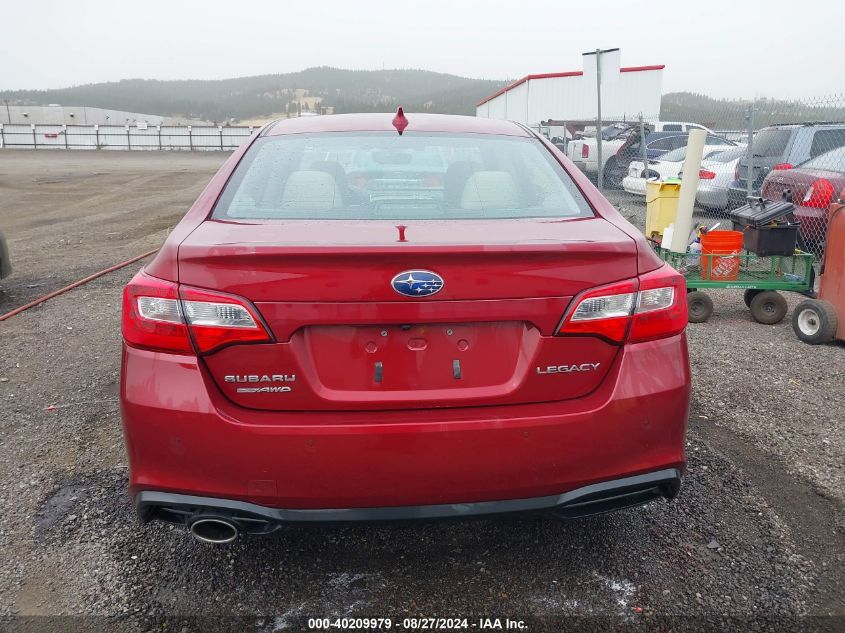 2018 Subaru Legacy 2.5I Limited VIN: 4S3BNAN68J3006433 Lot: 40209979