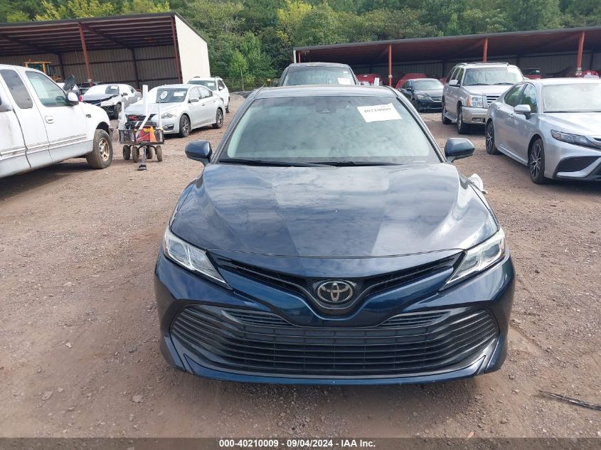 2019 Toyota Camry Le VIN: 4T1B11HK1KU741329 Lot: 40210009