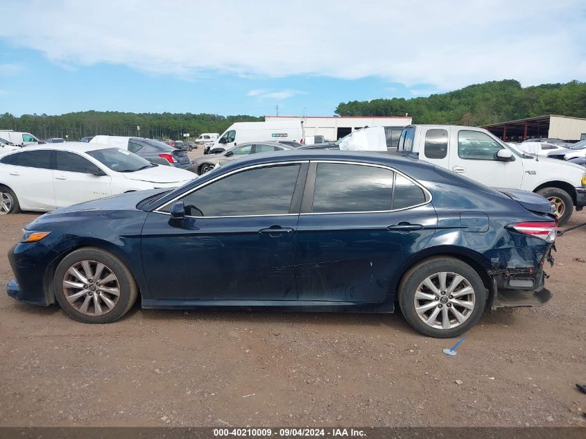 2019 Toyota Camry Le VIN: 4T1B11HK1KU741329 Lot: 40210009