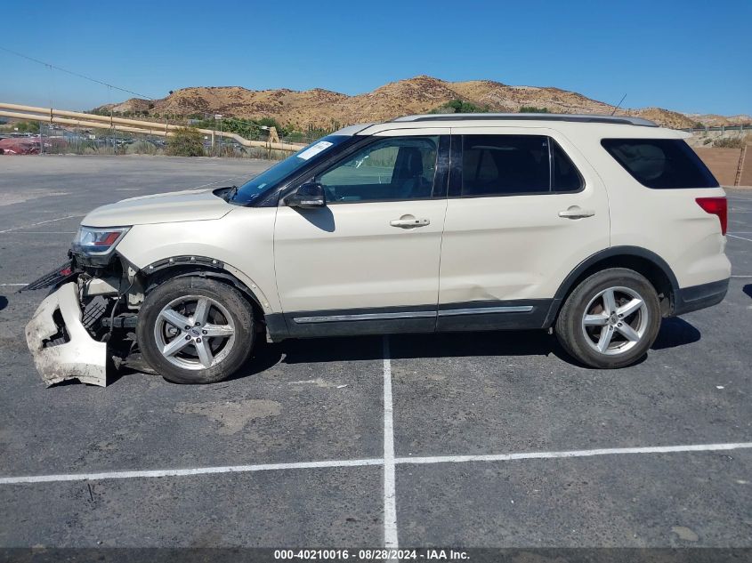 2018 Ford Explorer Xlt VIN: 1FM5K7D80JGB18319 Lot: 40210016