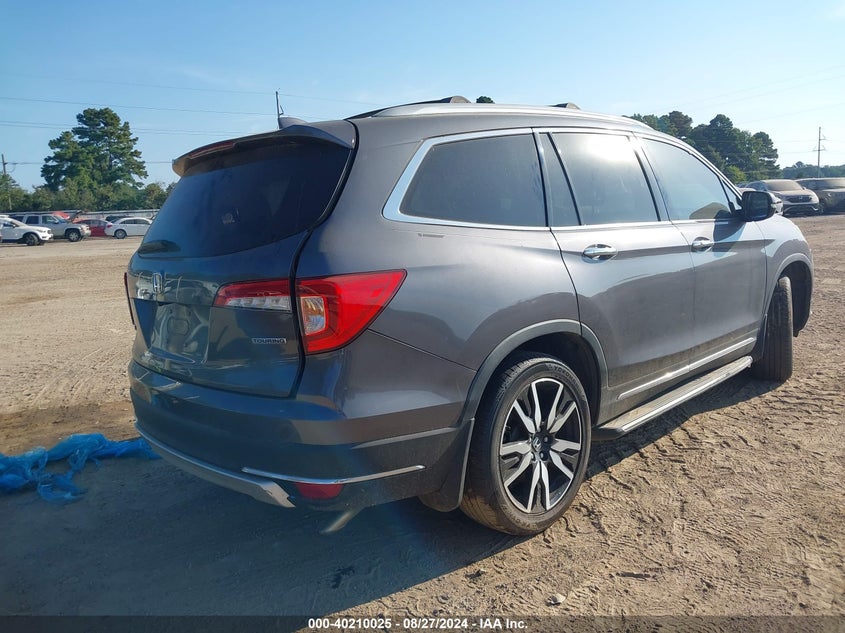 VIN 5FNYF5H6XKB010837 2019 HONDA PILOT TOURING