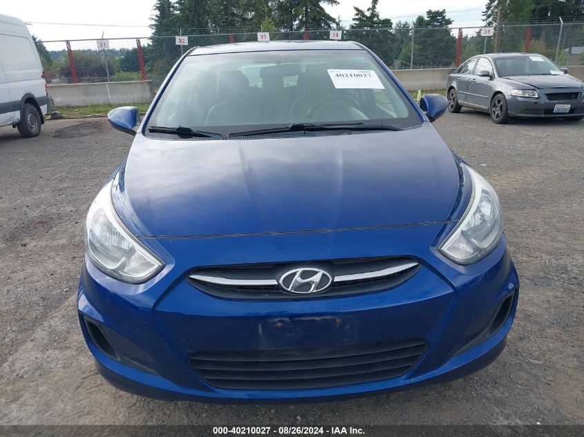 2015 Hyundai Accent Gls VIN: KMHCT4AE8FU820765 Lot: 40210027