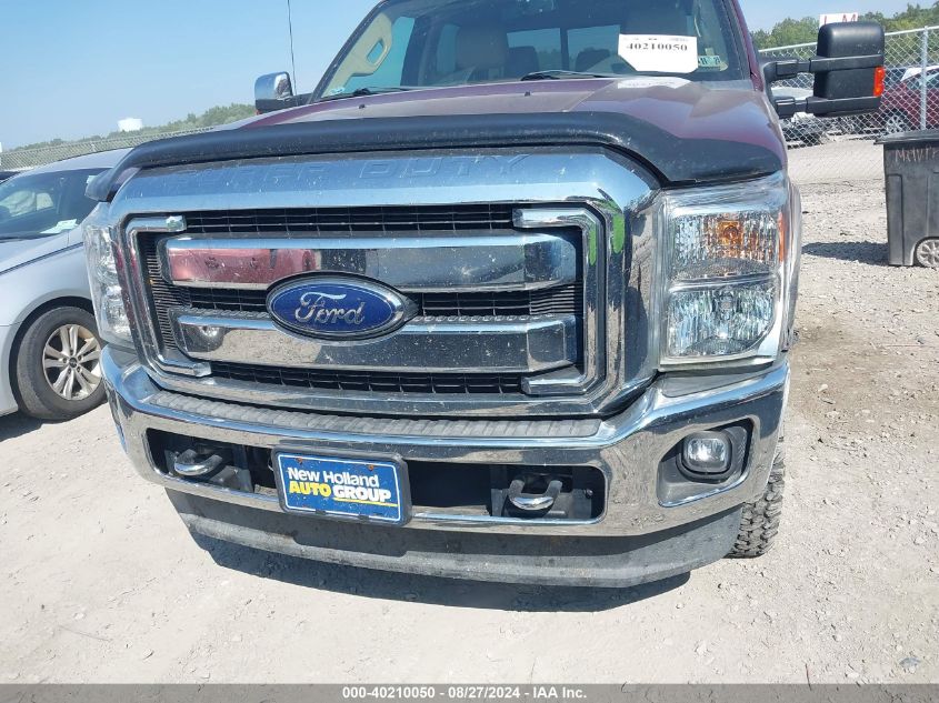 2012 Ford F-250 Lariat VIN: 1FT7W2BT1CED11816 Lot: 40210050