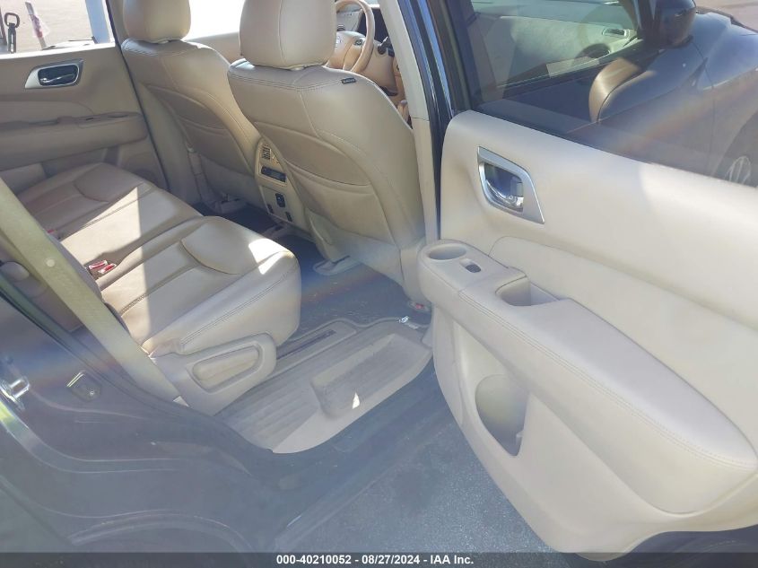 2015 Nissan Pathfinder Sl VIN: 5N1AR2MN6FC687855 Lot: 40210052