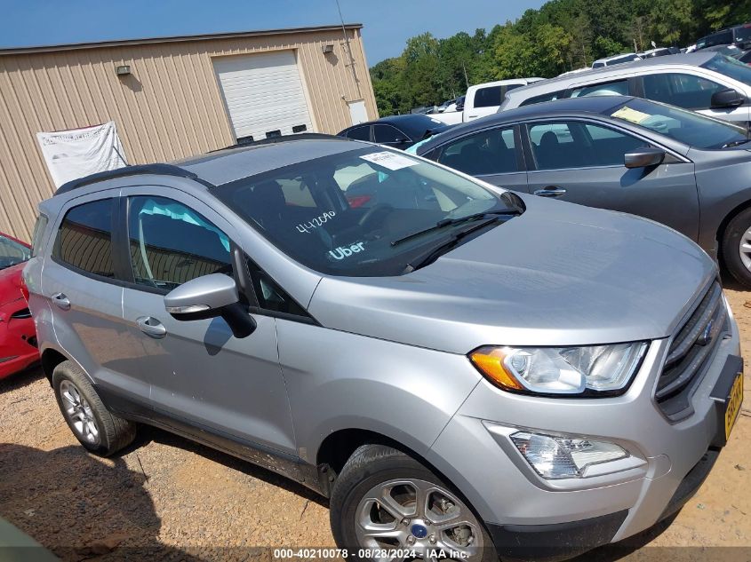 2021 Ford Ecosport Se VIN: MAJ6S3GLXMC442090 Lot: 40210078