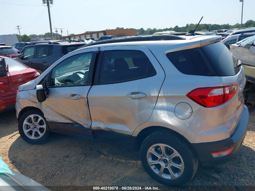 2021 Ford Ecosport Se VIN: MAJ6S3GLXMC442090 Lot: 40210078