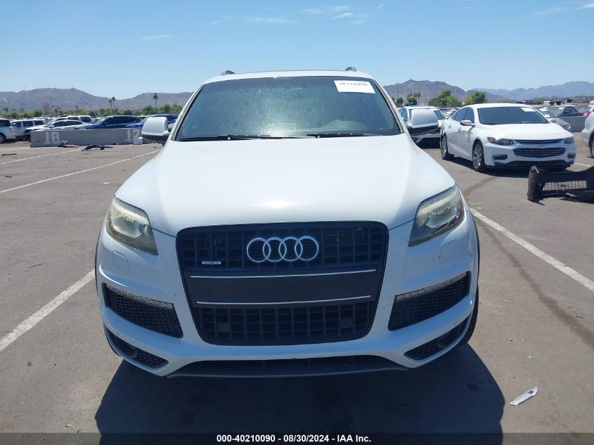 2014 Audi Q7 3.0 Tdi Premium VIN: WA1WMAFE7ED016858 Lot: 40210090