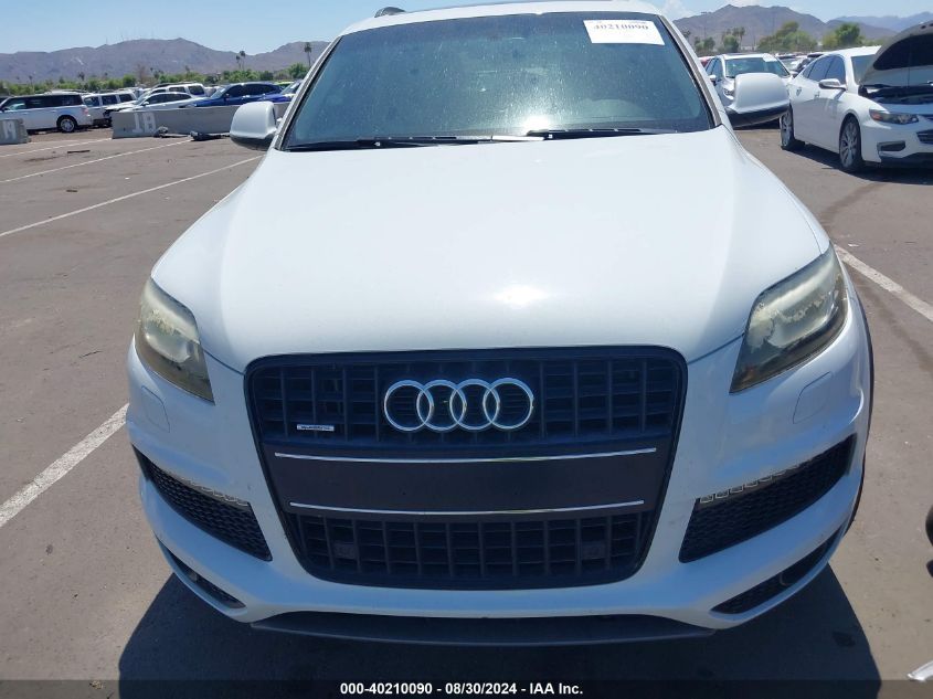 2014 Audi Q7 3.0 Tdi Premium VIN: WA1WMAFE7ED016858 Lot: 40210090