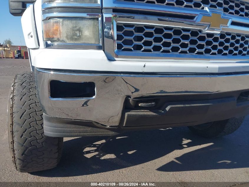 2014 Chevrolet Silverado 1500 1Lt/2Lt VIN: 3GCUKREC8EG257977 Lot: 40210109