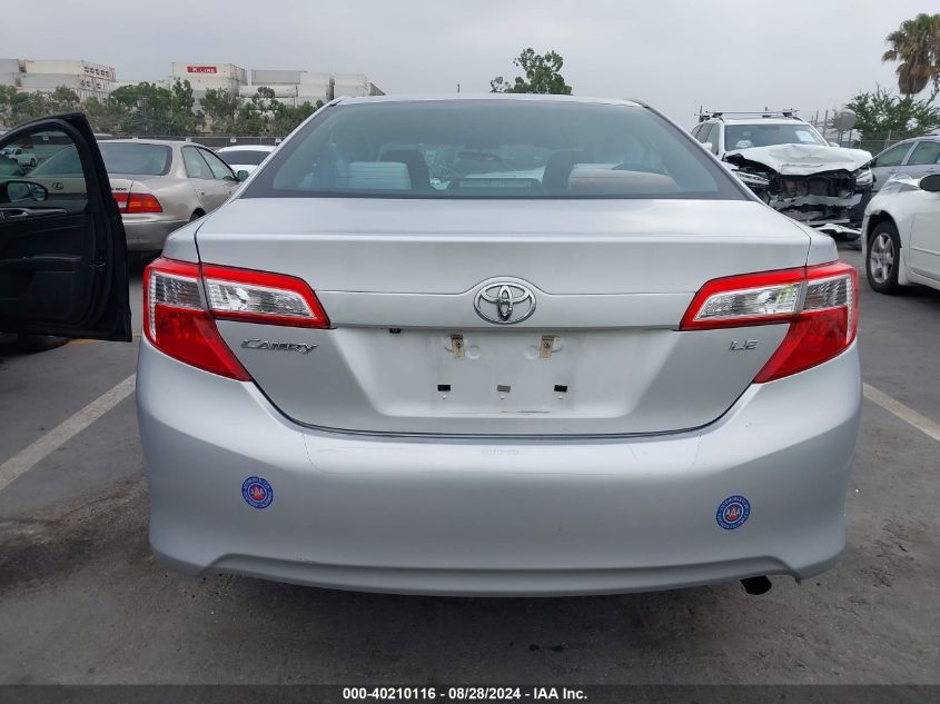 2014 Toyota Camry Le VIN: 4T1BF1FK8EU854008 Lot: 40210116