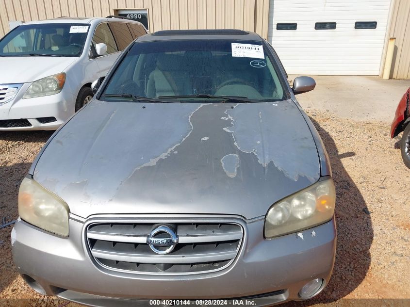 2002 Nissan Maxima Gle VIN: JN1DA31D22T450335 Lot: 40210144