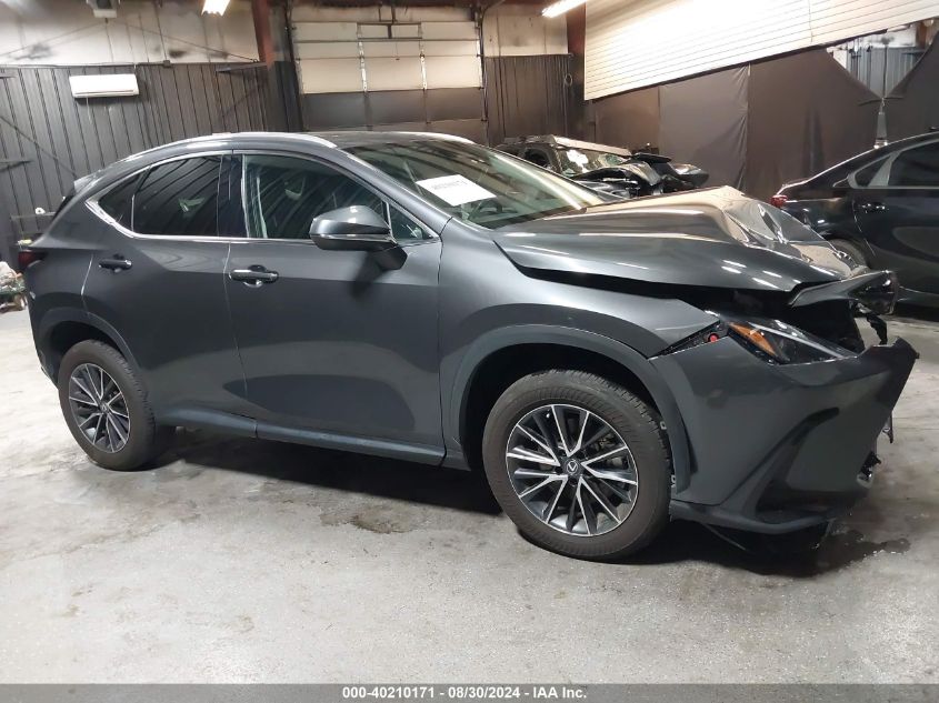 2022 Lexus Nx 350 VIN: 2T2AGCEZ8NC011345 Lot: 40210171