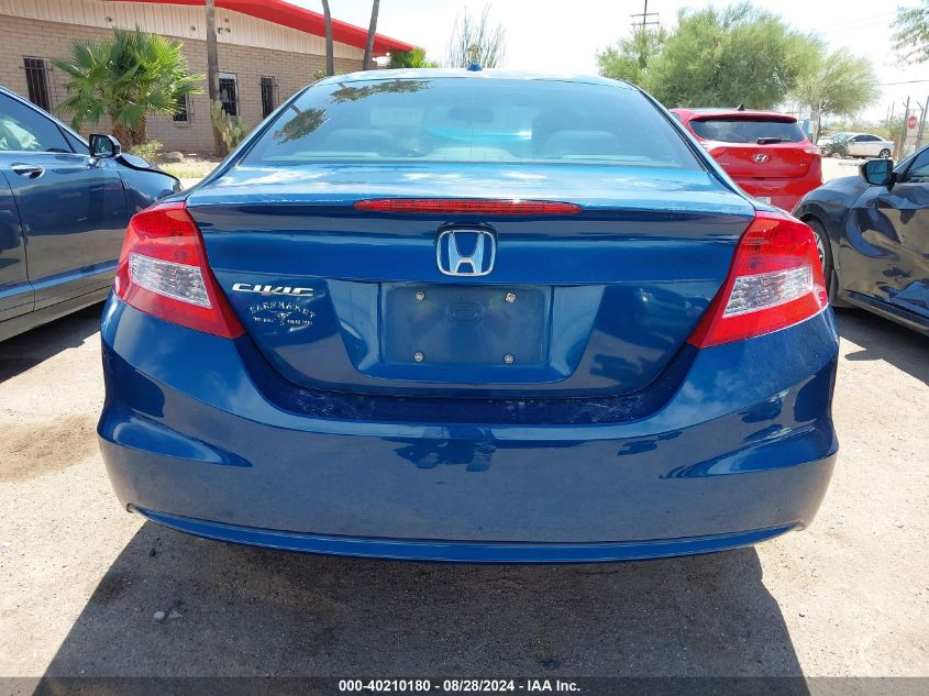 2012 Honda Civic Ex-L VIN: 2HGFG3B04CH526833 Lot: 40210180