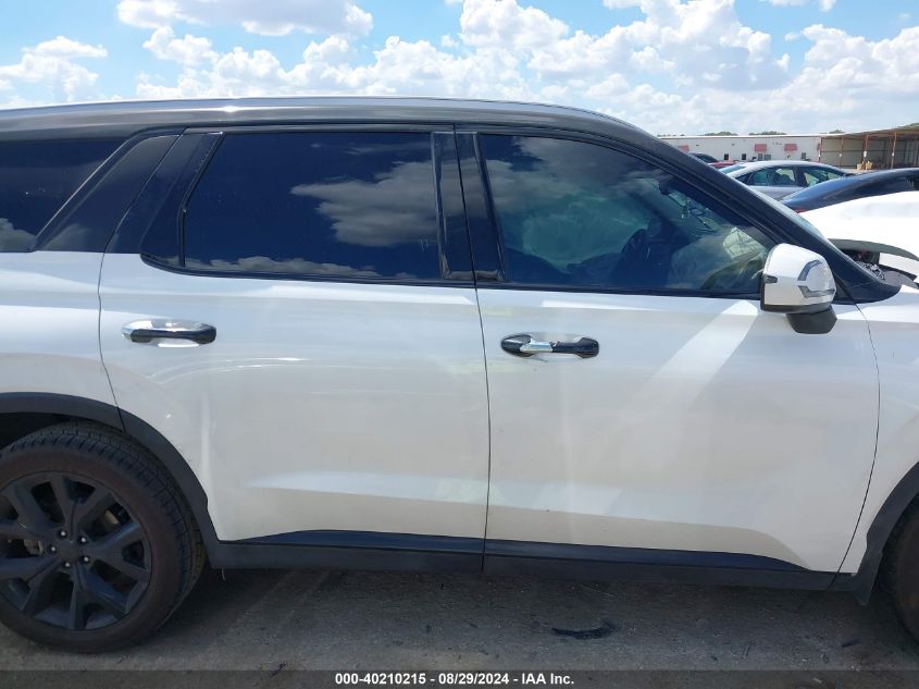 2022 Hyundai Palisade Sel VIN: KM8R44HE8NU348742 Lot: 40210215