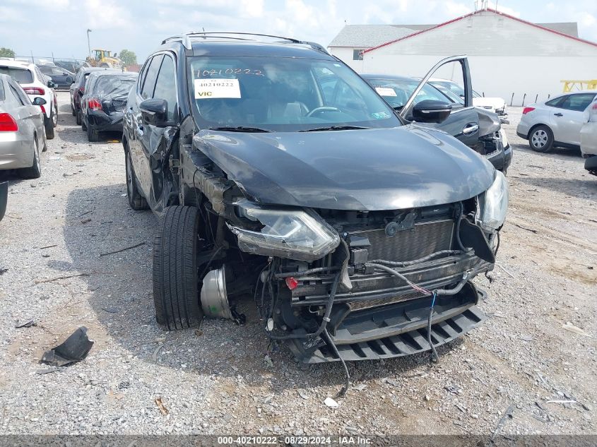 2015 Nissan Rogue Sl VIN: 5N1AT2MV1FC844046 Lot: 40210222