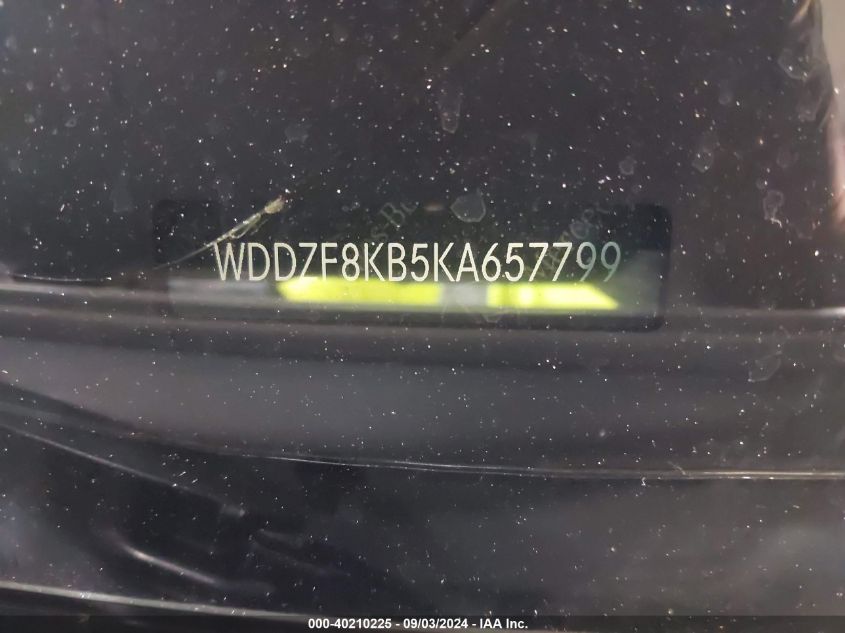 WDDZF8KB5KA657799 2019 Mercedes-Benz Amg E 63 S 4Matic