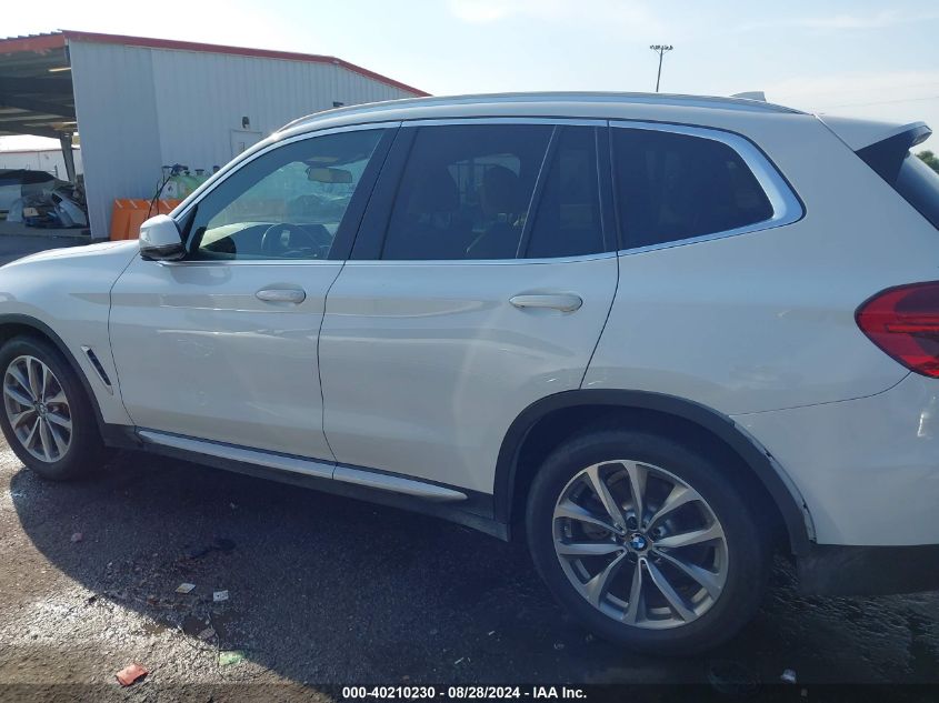 5UXTR7C58KLR45085 2019 BMW X3 Sdrive30I