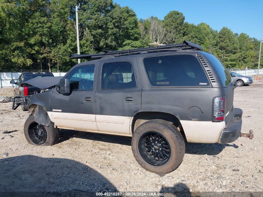 2001 Chevrolet Tahoe Lt VIN: 1GNEK13T61R163798 Lot: 40210287