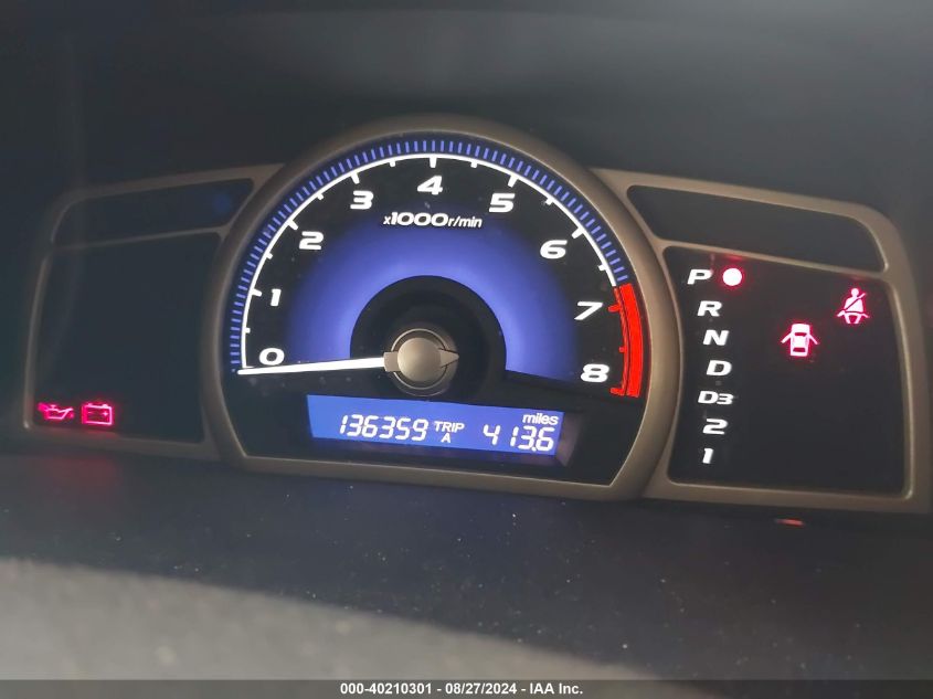 2008 Honda Civic Lx VIN: 1HGFA16598L096920 Lot: 40210301