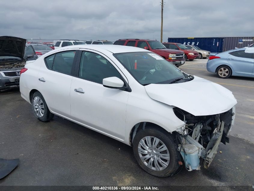 2018 Nissan Versa 1.6 Sv VIN: 3N1CN7AP4JL886169 Lot: 40210336