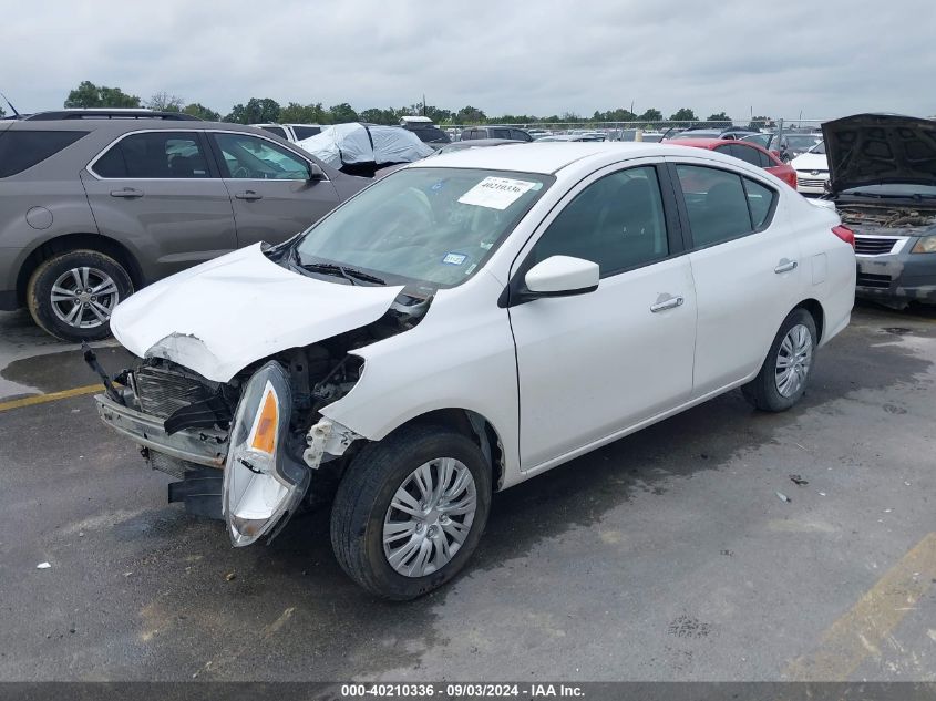 2018 Nissan Versa 1.6 Sv VIN: 3N1CN7AP4JL886169 Lot: 40210336