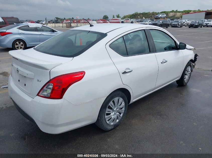 2018 Nissan Versa 1.6 Sv VIN: 3N1CN7AP4JL886169 Lot: 40210336