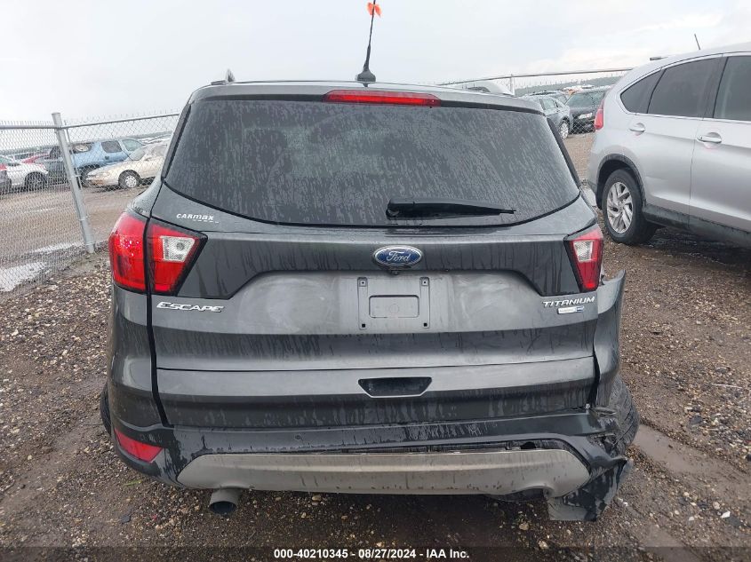 2019 Ford Escape Titanium VIN: 1FMCU9J93KUB66751 Lot: 40210345