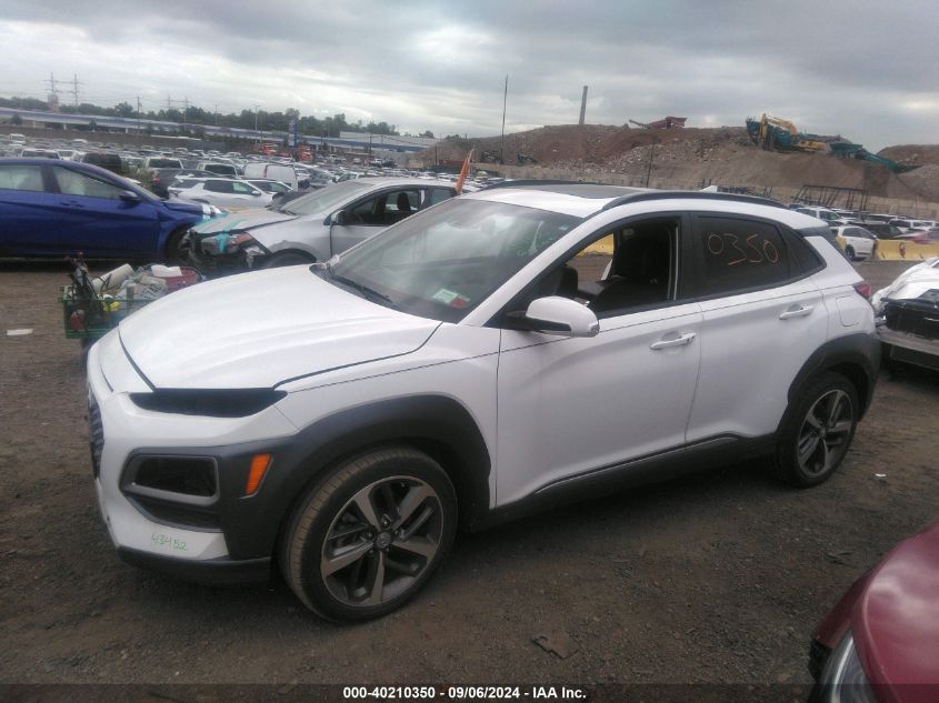 2021 Hyundai Kona Ultimate VIN: KM8K5CA5XMU722818 Lot: 40210350