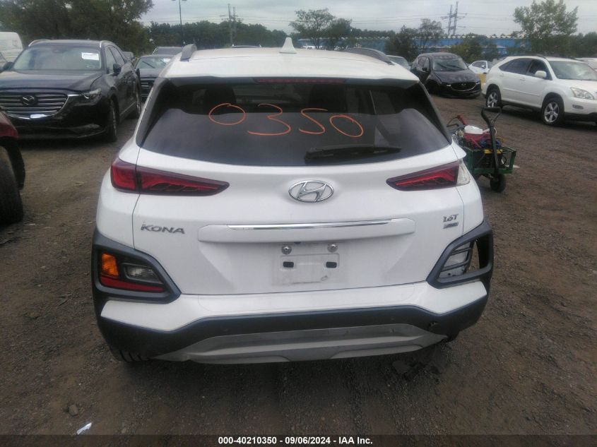 2021 Hyundai Kona Ultimate VIN: KM8K5CA5XMU722818 Lot: 40210350