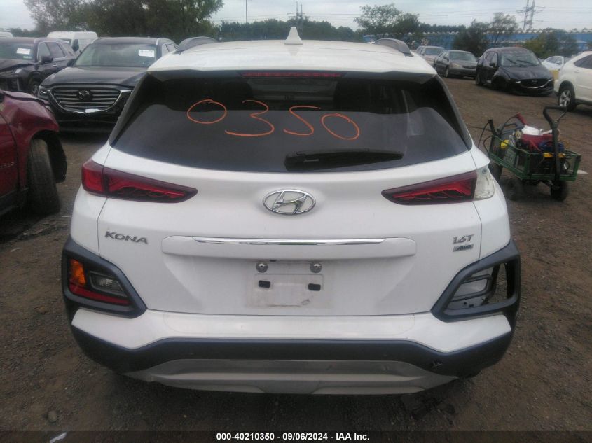 2021 Hyundai Kona Ultimate VIN: KM8K5CA5XMU722818 Lot: 40210350