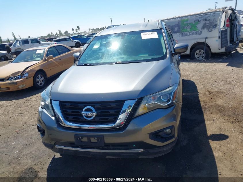 2018 Nissan Pathfinder Sv VIN: 5N1DR2MN7JC636404 Lot: 40210359