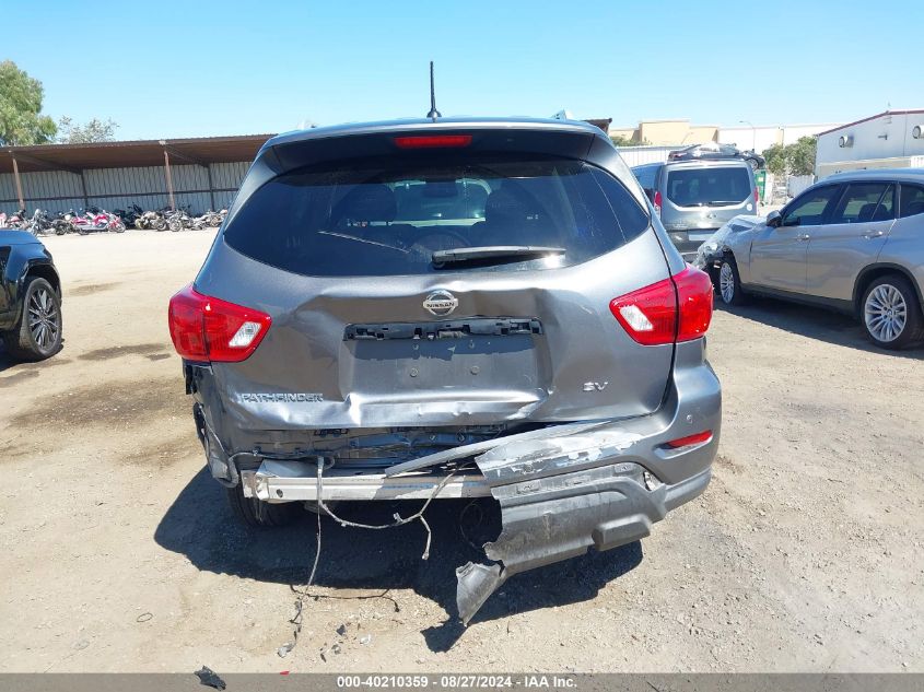 2018 Nissan Pathfinder Sv VIN: 5N1DR2MN7JC636404 Lot: 40210359