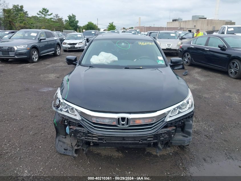 2017 Honda Accord Ex-L VIN: 1HGCR2F80HA073131 Lot: 40210361