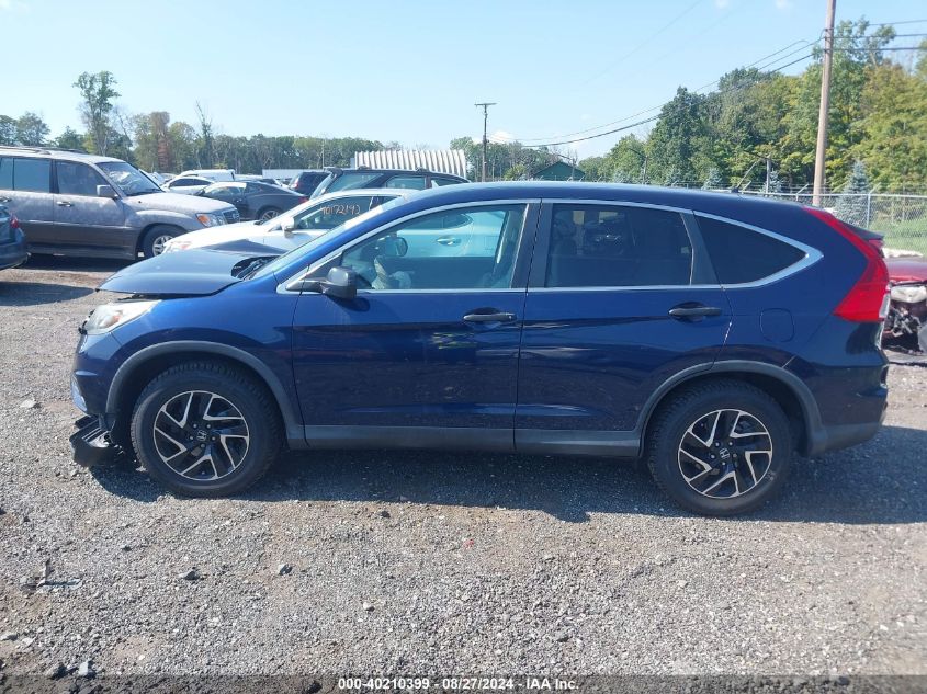 2016 Honda Cr-V Se VIN: 2HKRM4H46GH632234 Lot: 40210399