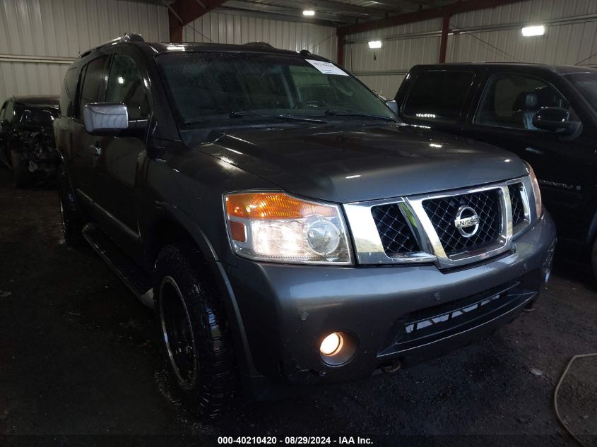 2011 Nissan Armada Platinum VIN: 5N1AA0NE6BN606622 Lot: 40210420