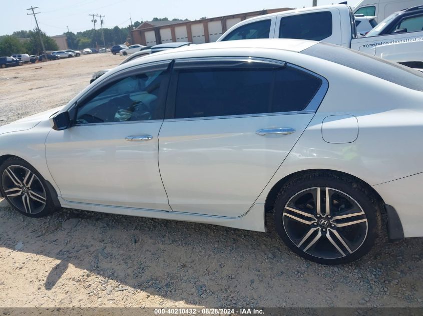 2017 Honda Accord Sport Se VIN: 1HGCR2F11HA142153 Lot: 40210432